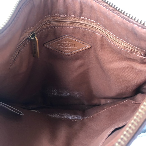 Fossil polka dot small crossbody bag. - Picture 10 of 10